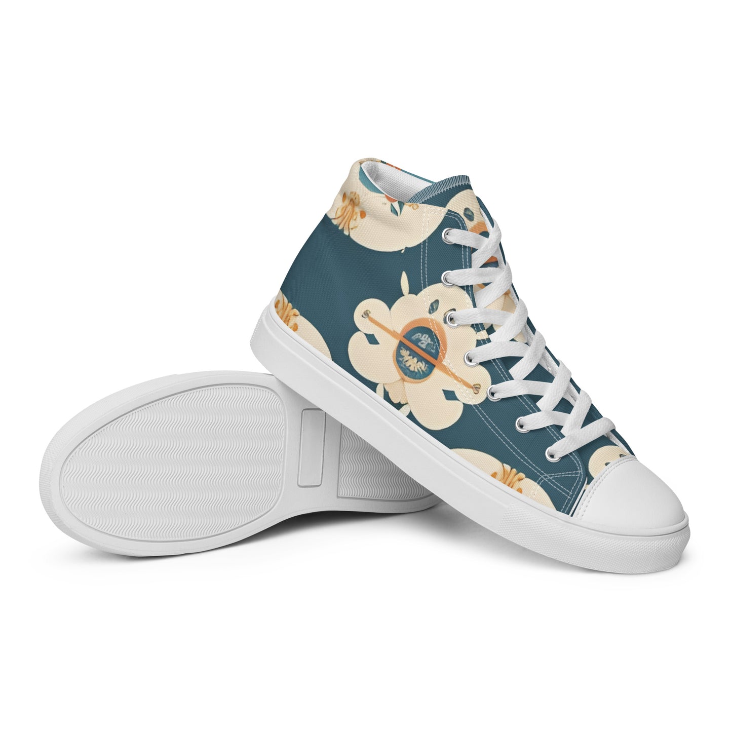 Women’s high top canvas shoes