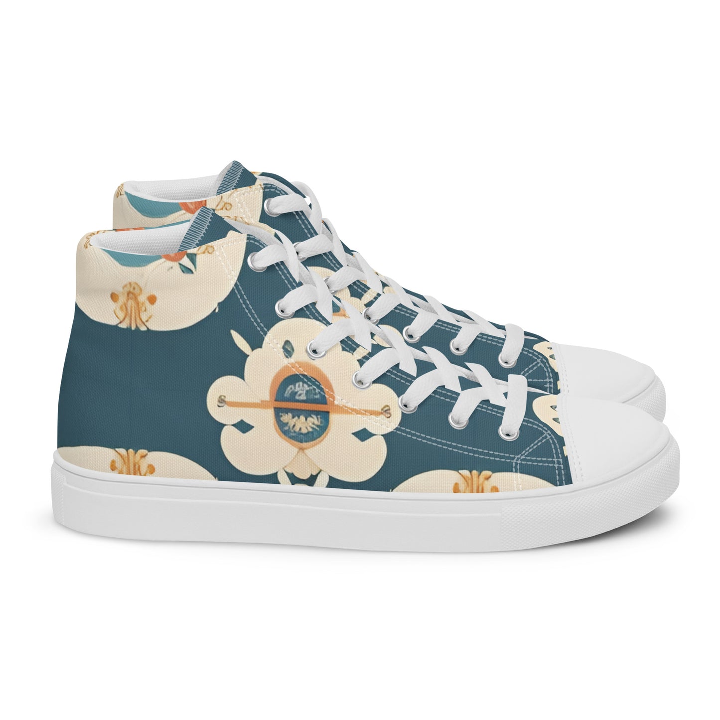 Women’s high top canvas shoes