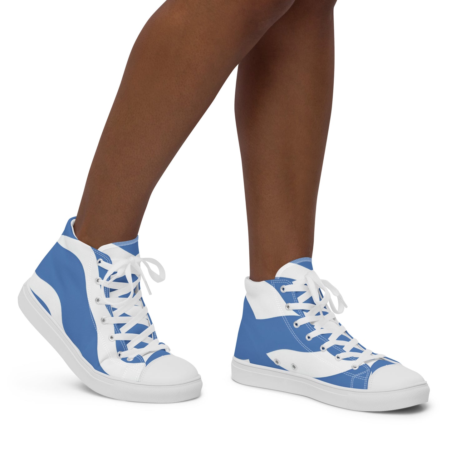 Women’s high top canvas shoes