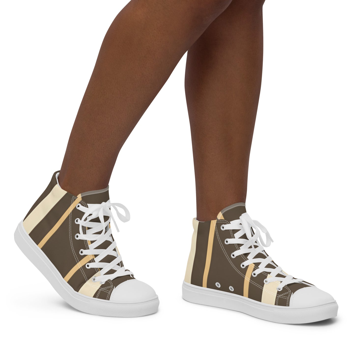 Women’s high top canvas shoes