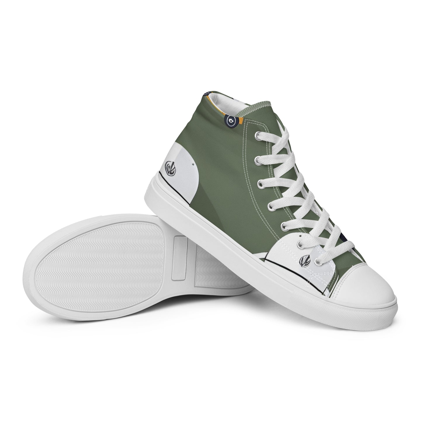 Women’s high top canvas shoes