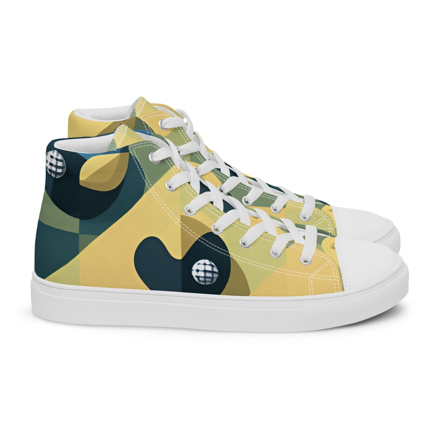 Women’s high top canvas shoes