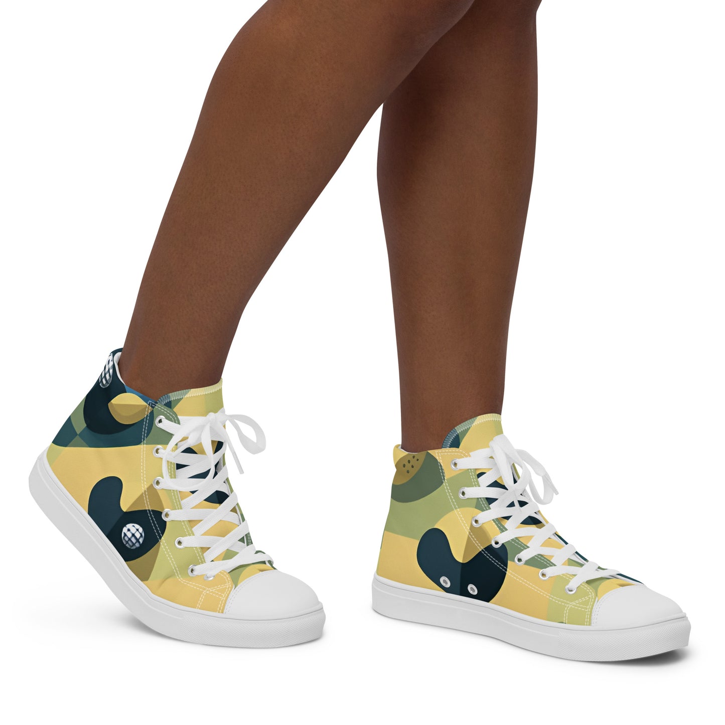 Women’s high top canvas shoes