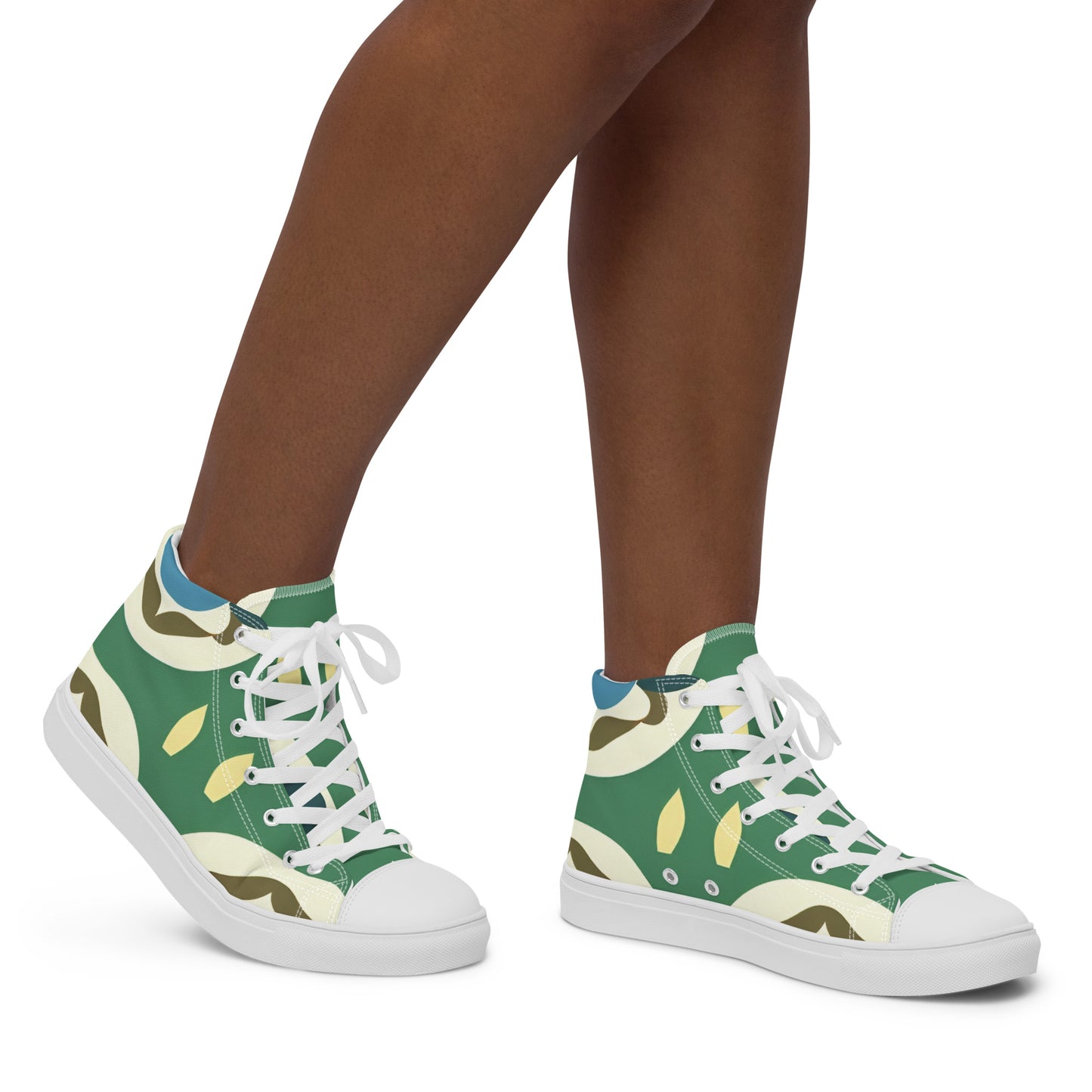 Women’s high top canvas shoes