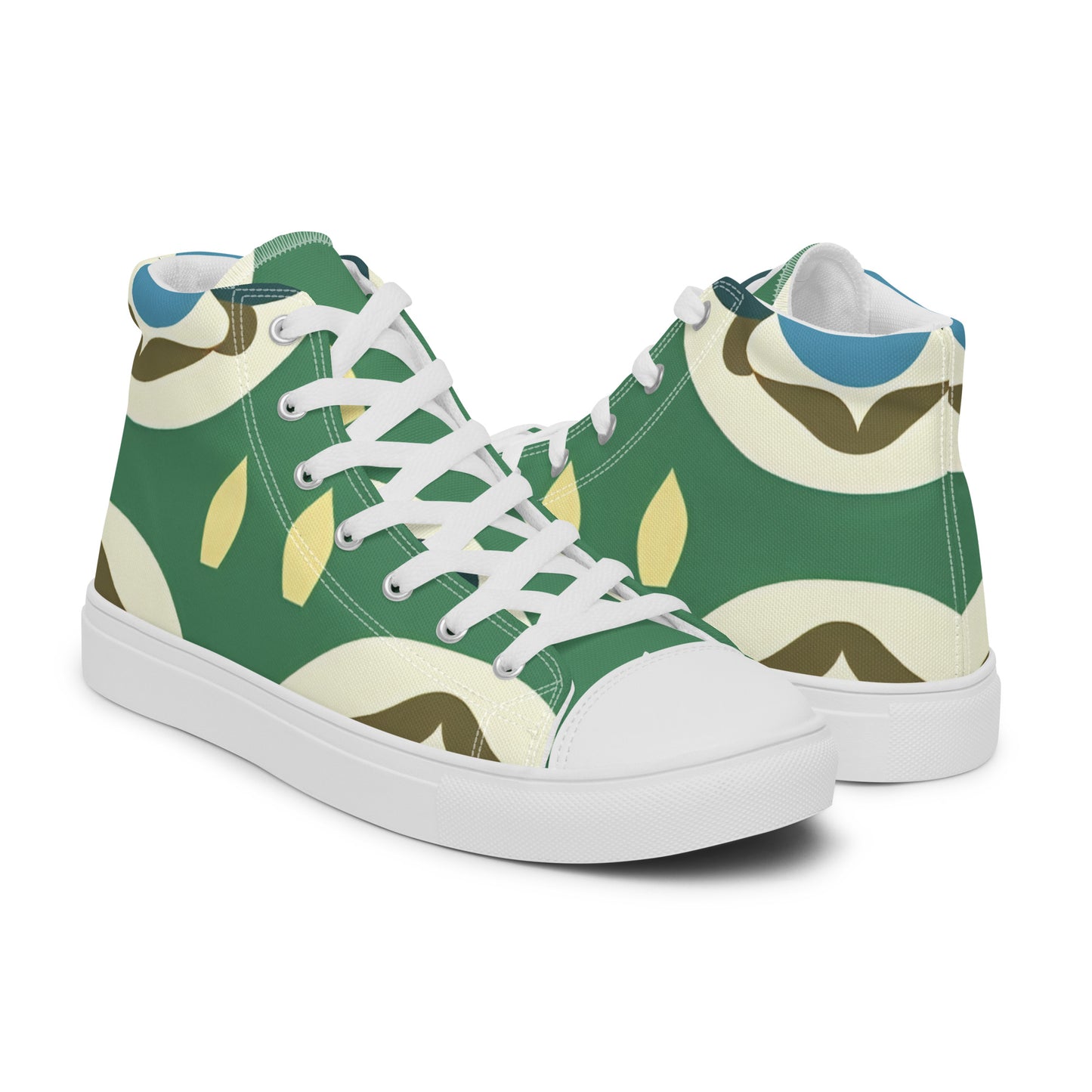 Women’s high top canvas shoes