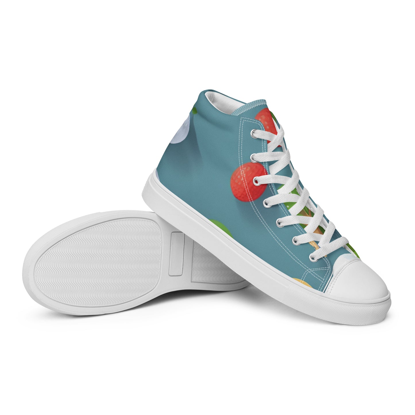 Women’s high top canvas shoes