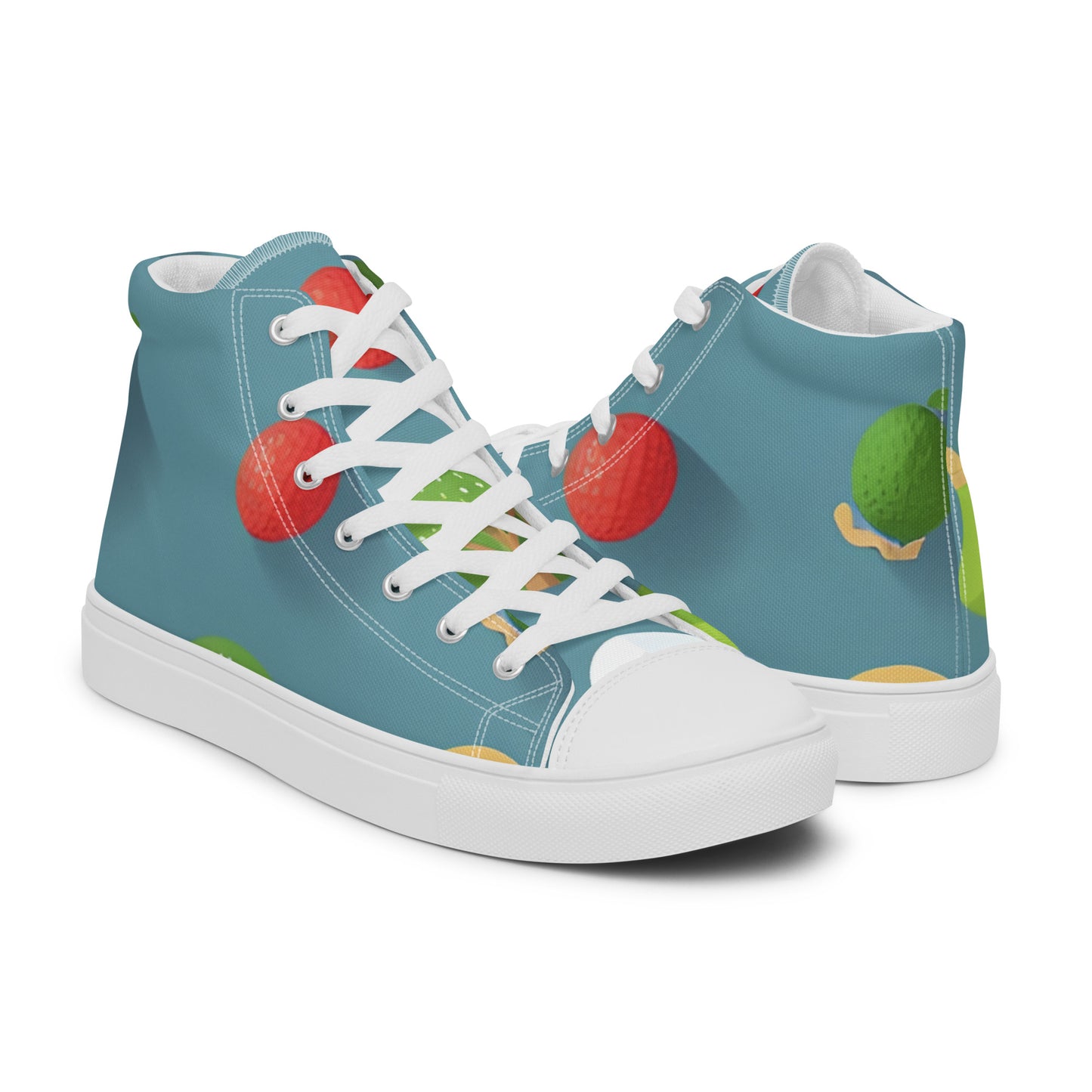 Women’s high top canvas shoes