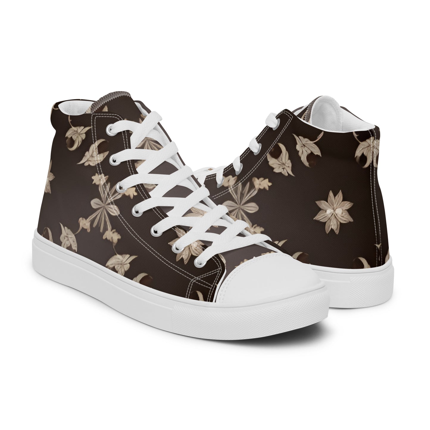 Women’s high top canvas shoes