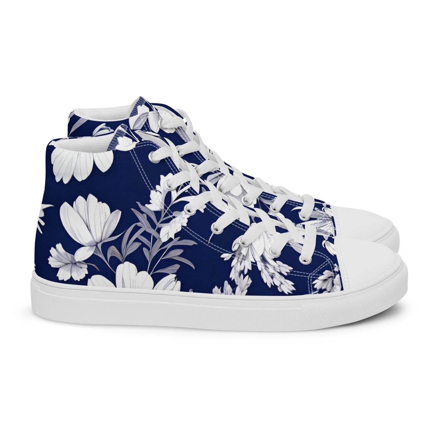 Women’s high top canvas shoes