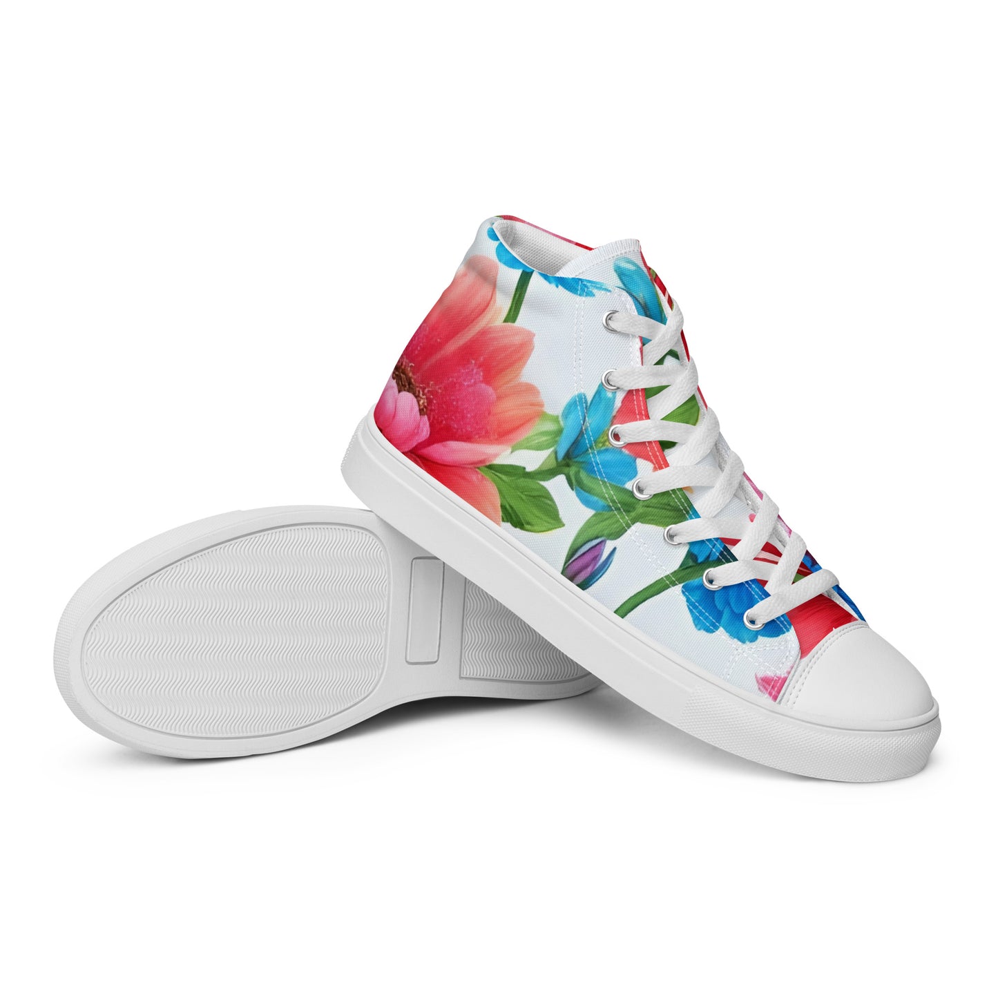 Women’s high top canvas shoes