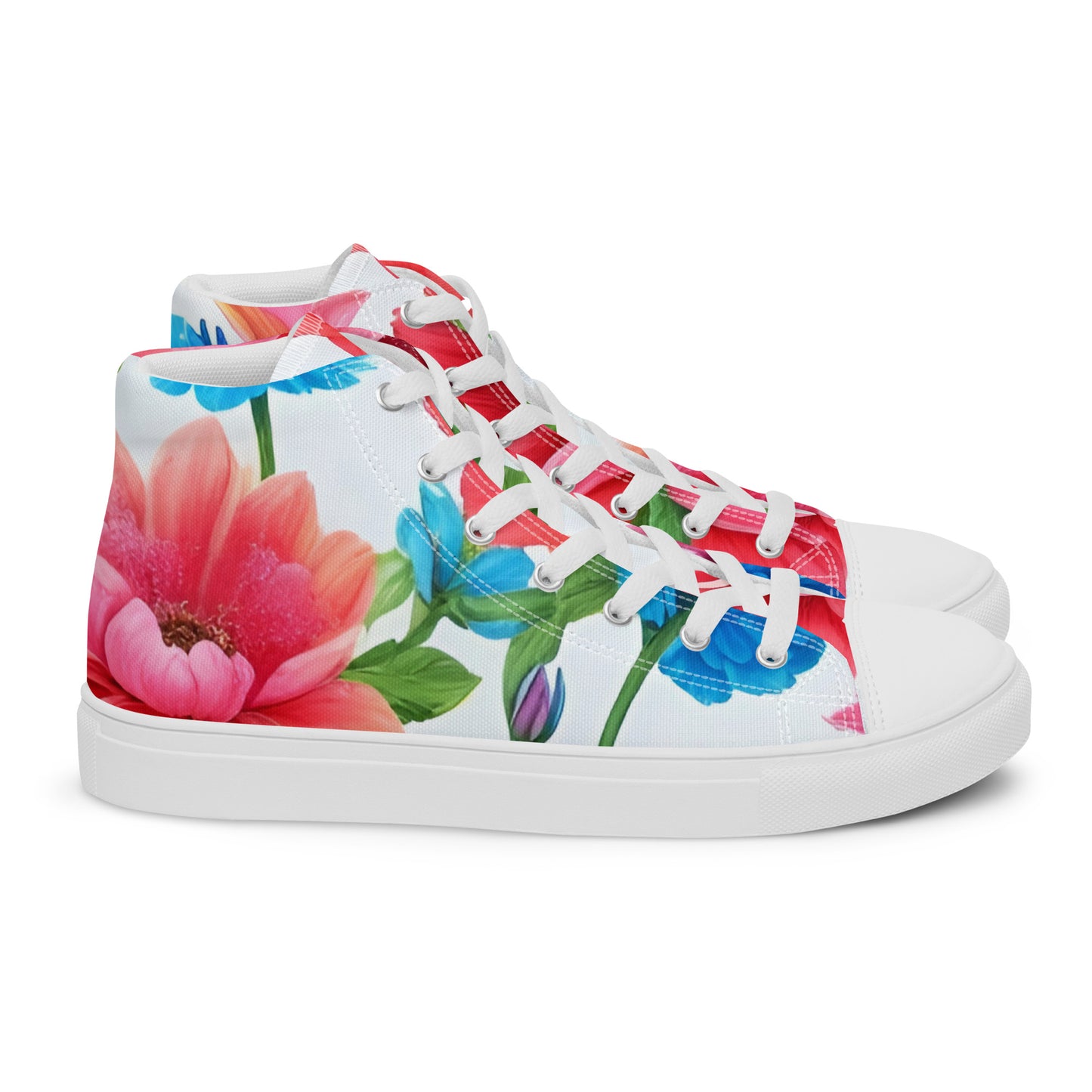 Women’s high top canvas shoes