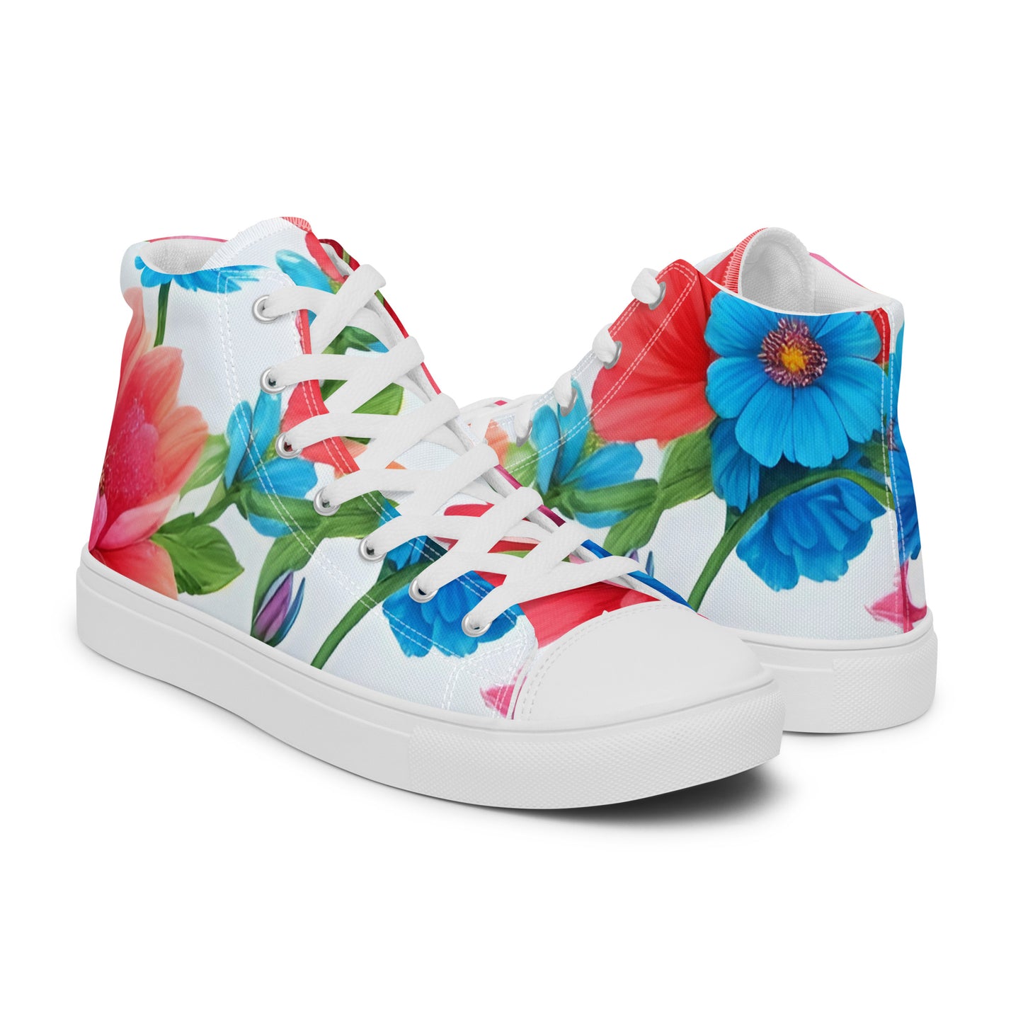 Women’s high top canvas shoes