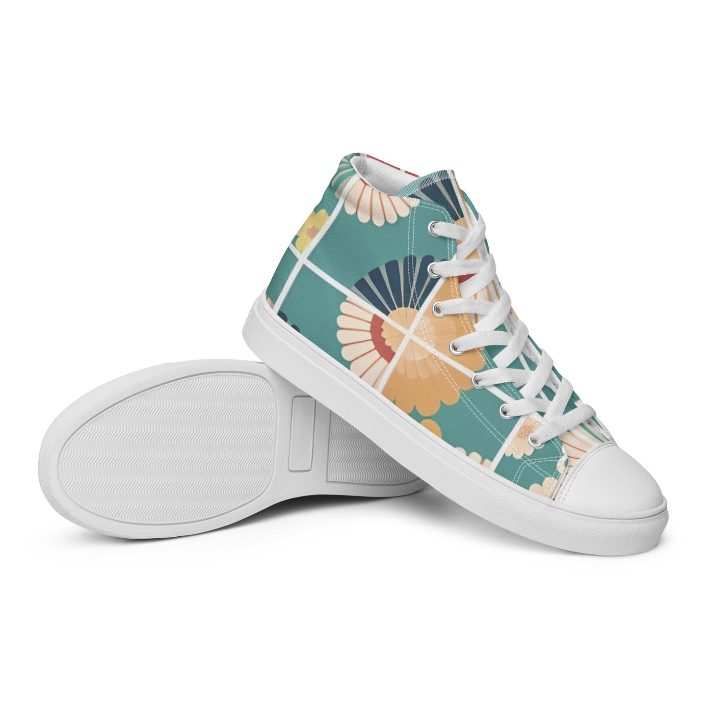 Women’s high top canvas shoes