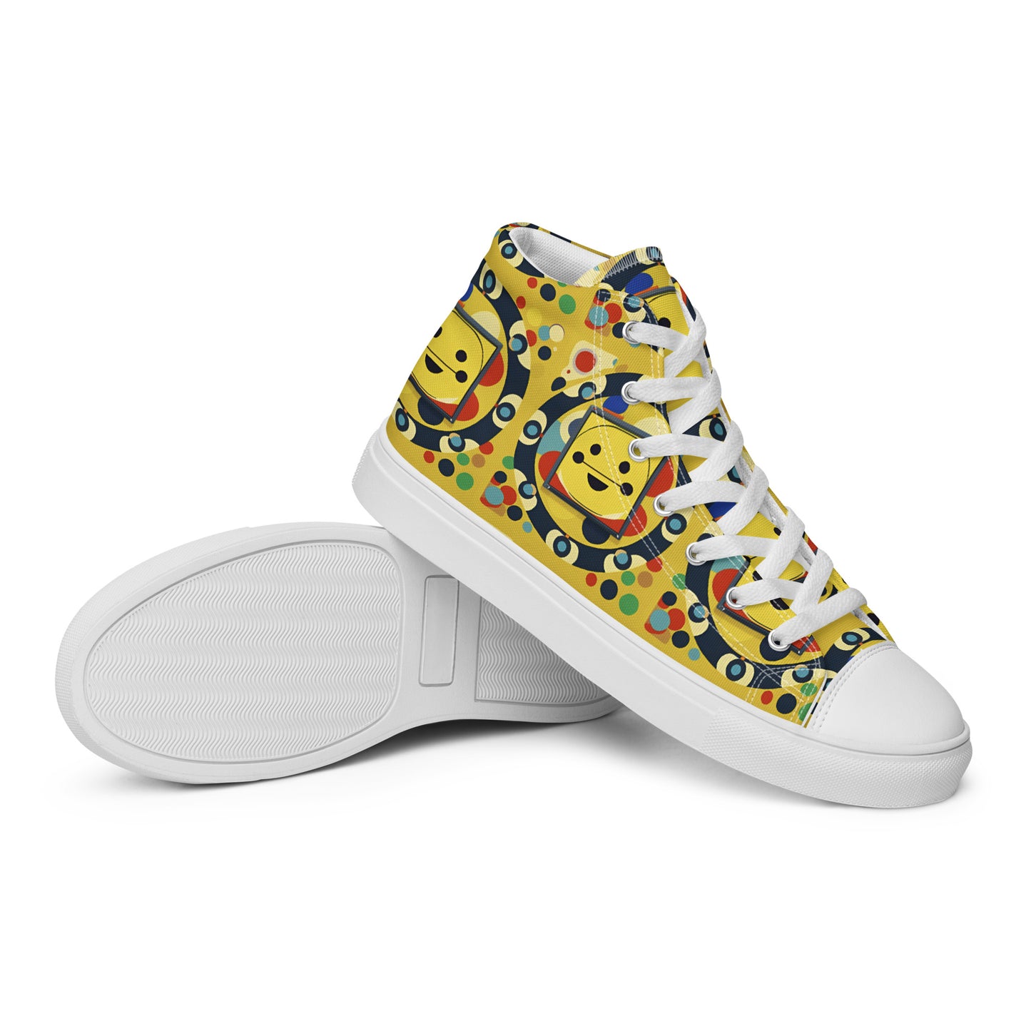 Women’s high top canvas shoes