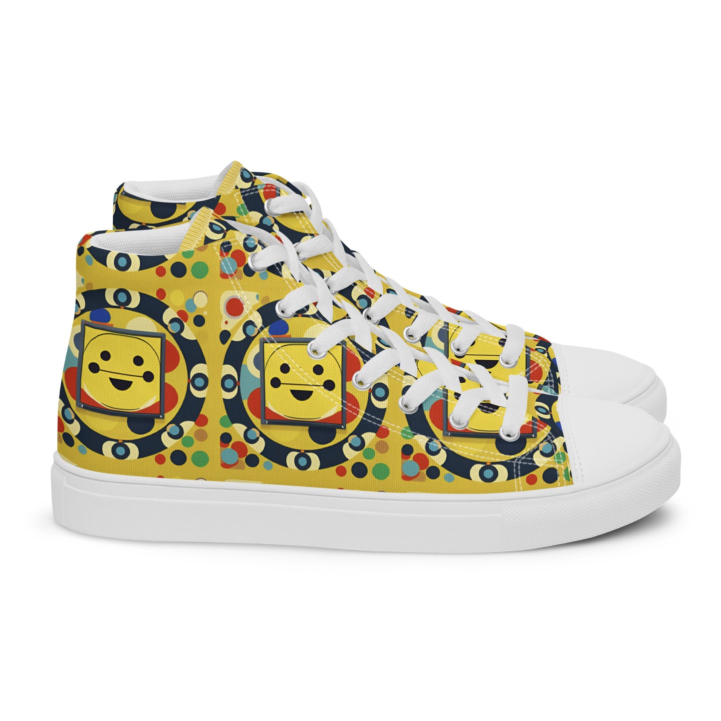 Women’s high top canvas shoes