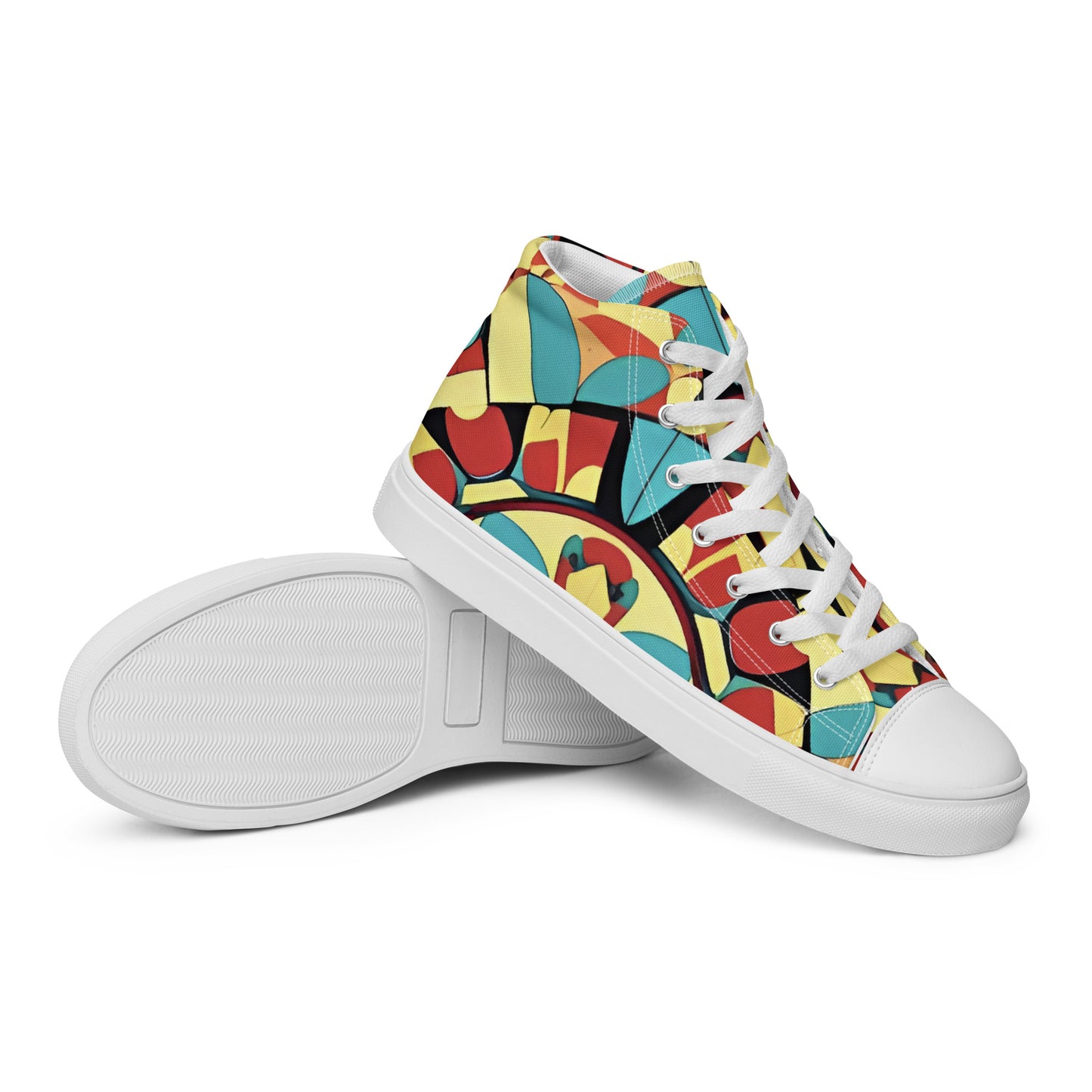 Women’s high top canvas shoes