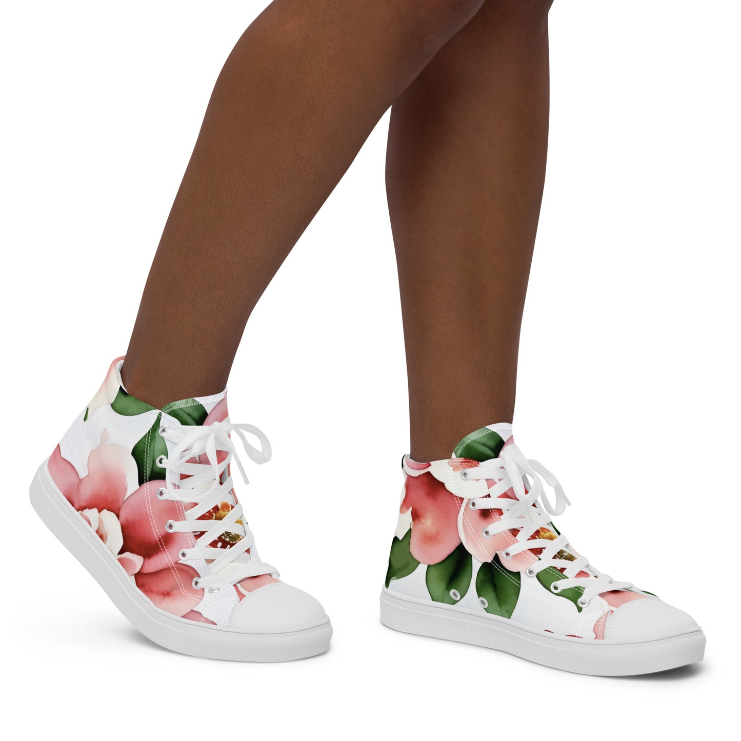 Women’s high top canvas shoes