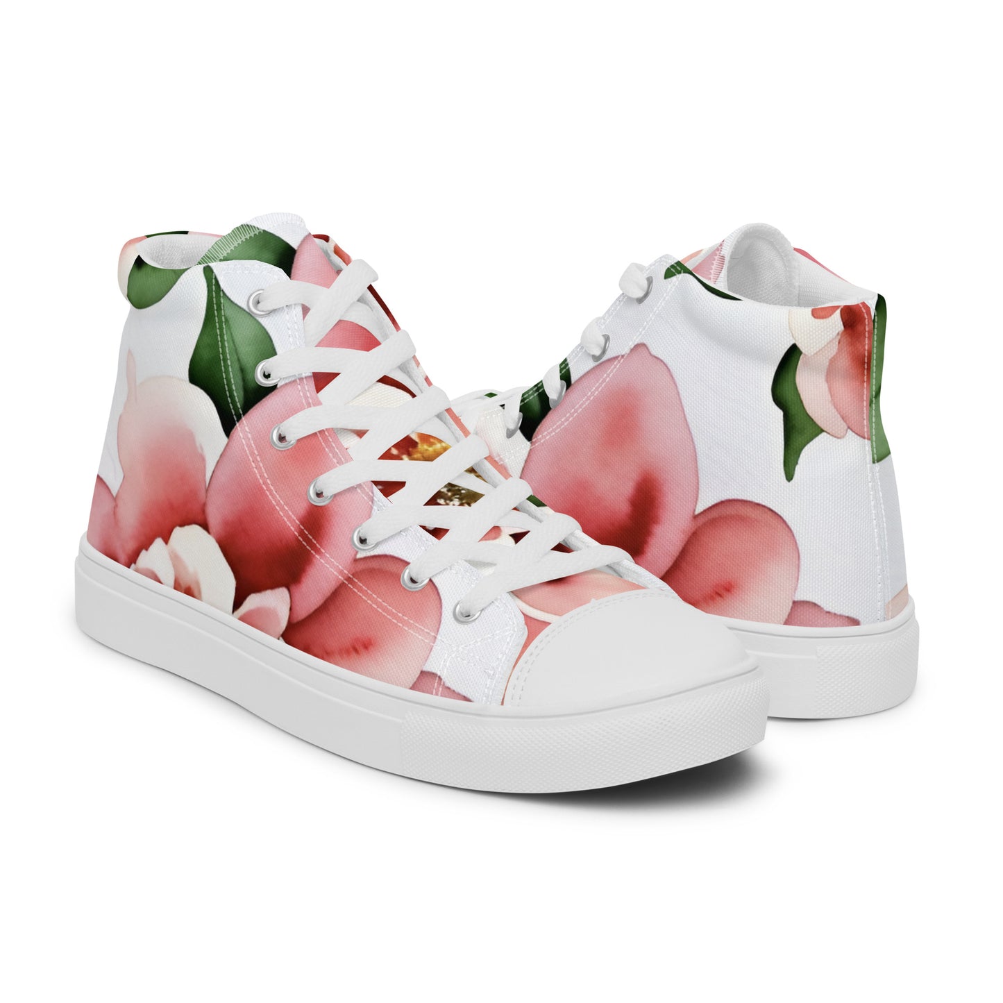 Women’s high top canvas shoes