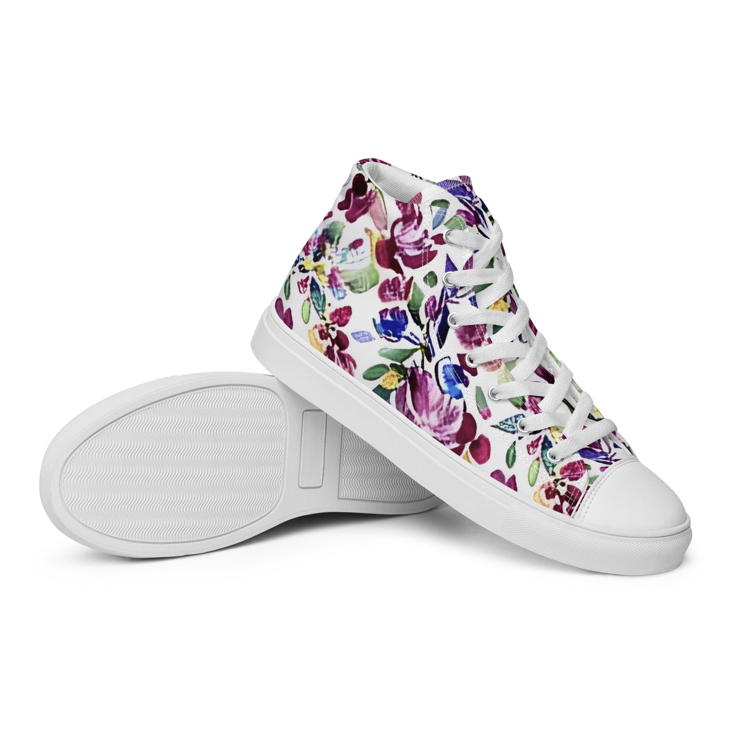 Women’s high top canvas shoes