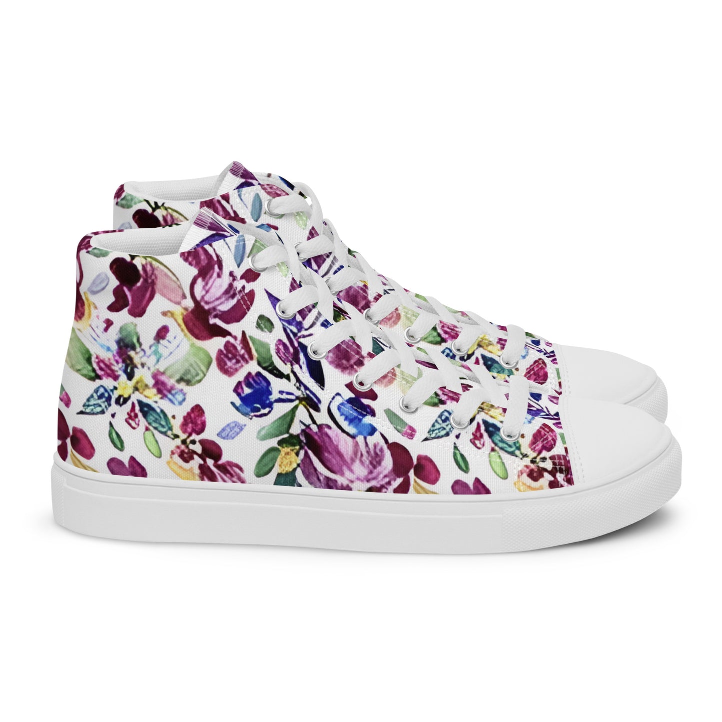 Women’s high top canvas shoes