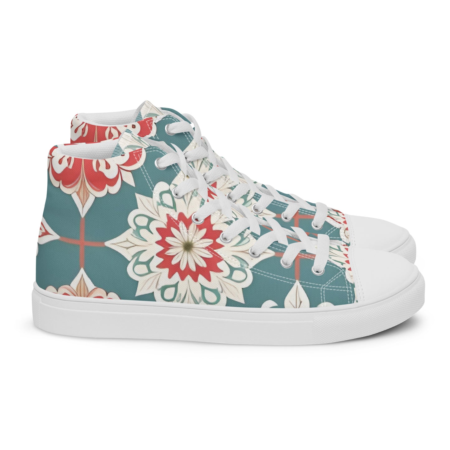 Women’s high top canvas shoes