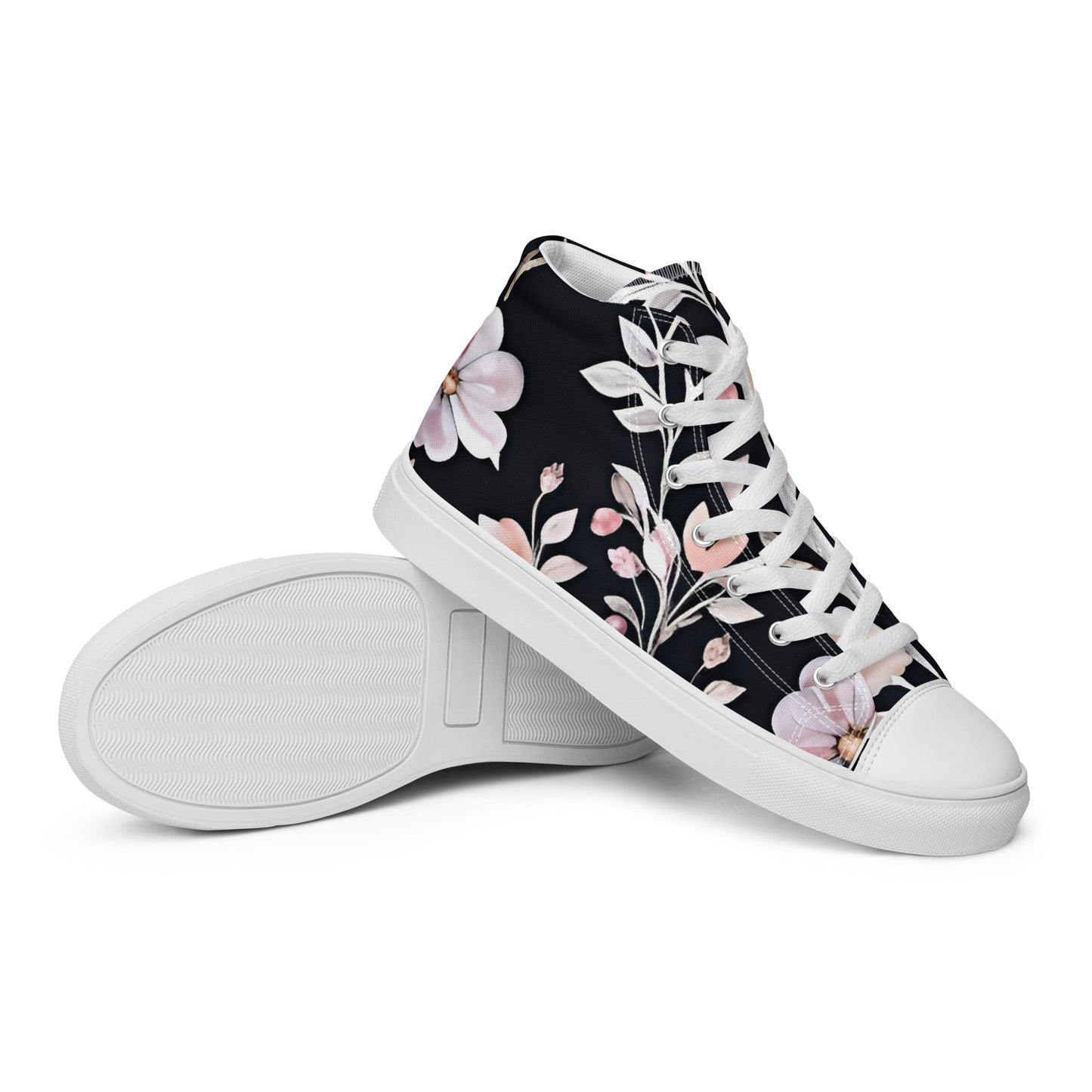 Women’s high top canvas shoes