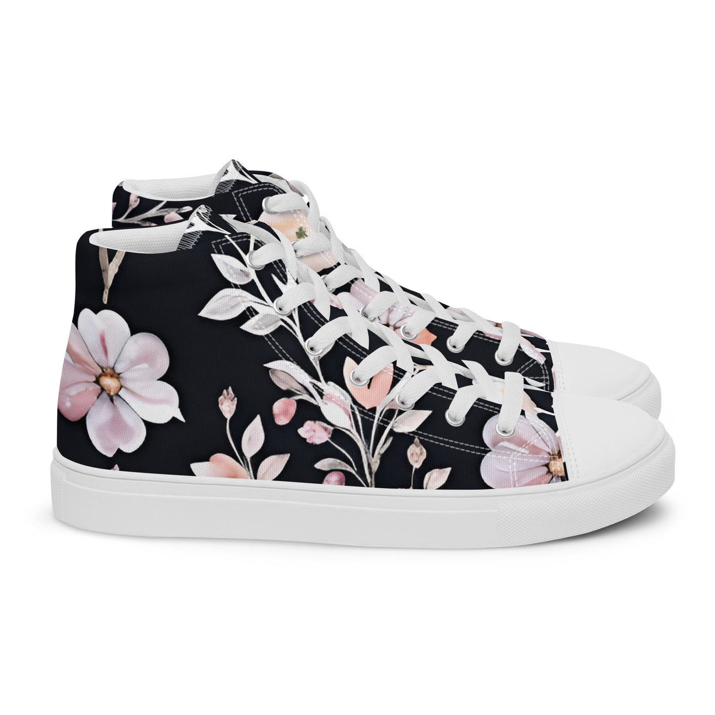 Women’s high top canvas shoes