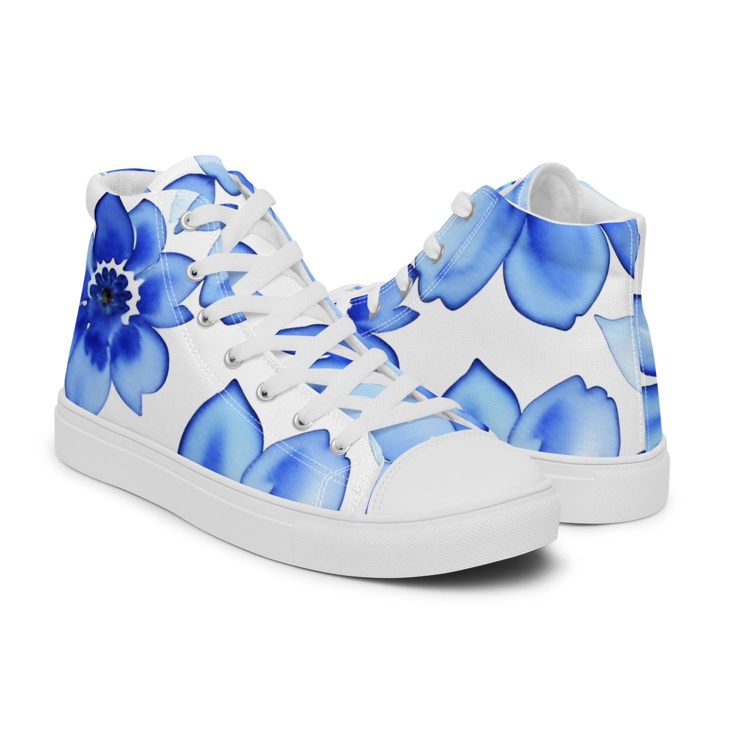 Women’s high top canvas shoes