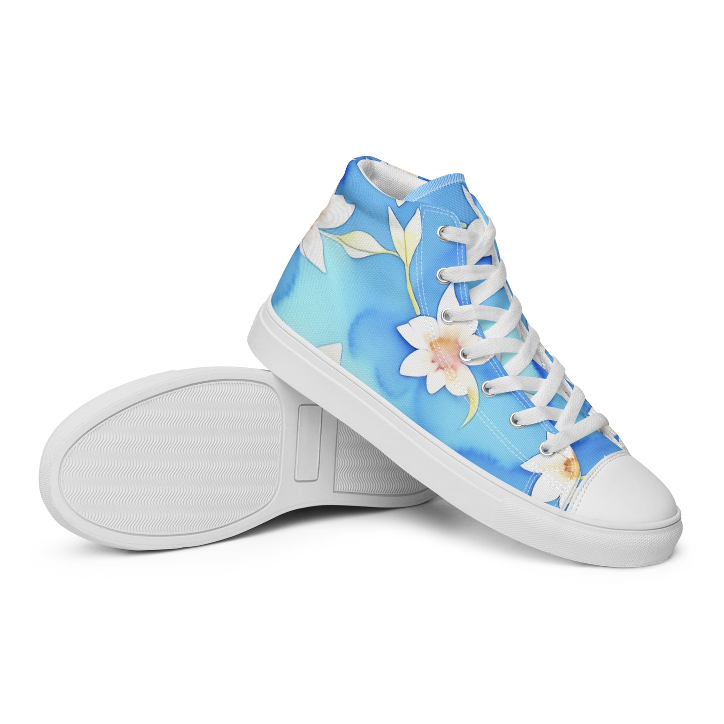 Women’s high top canvas shoes