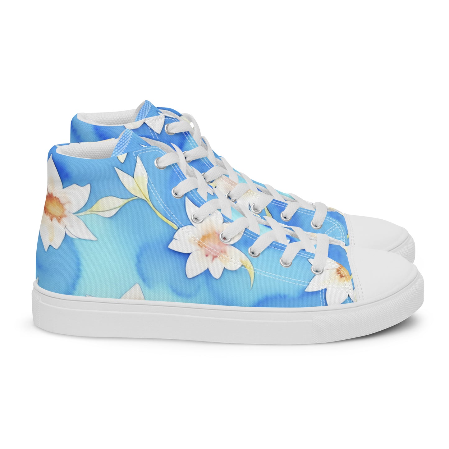 Women’s high top canvas shoes