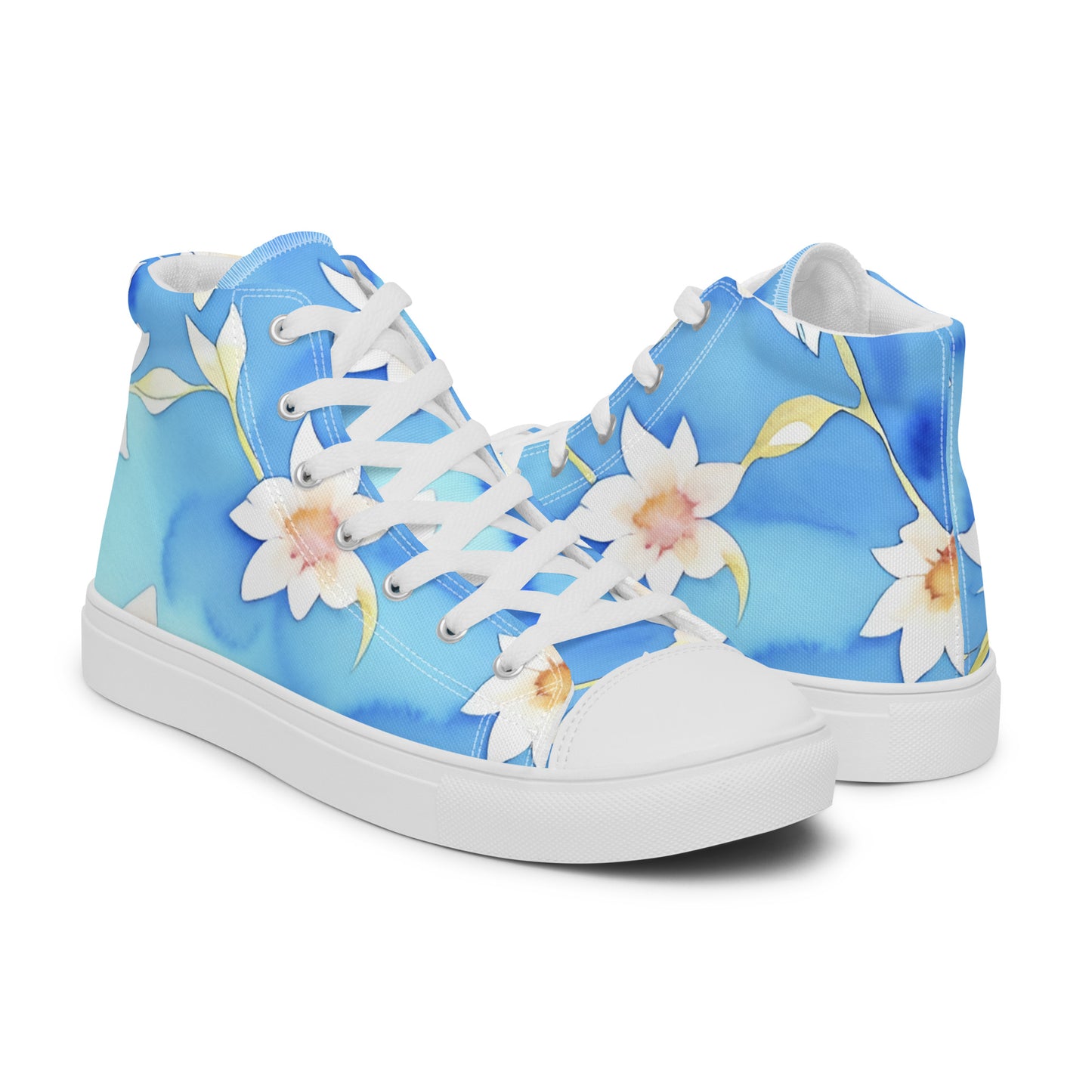 Women’s high top canvas shoes