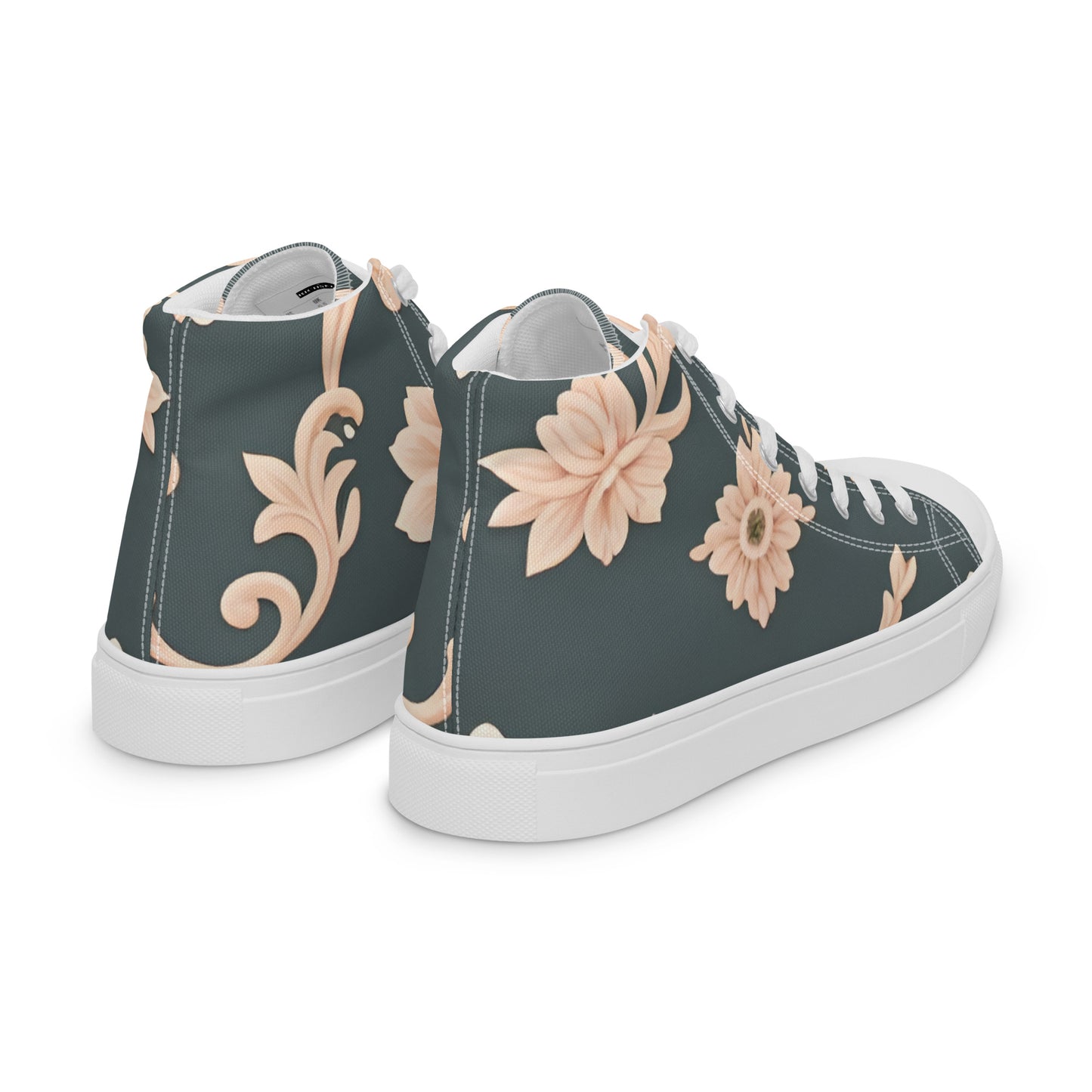 Women’s high top canvas shoes