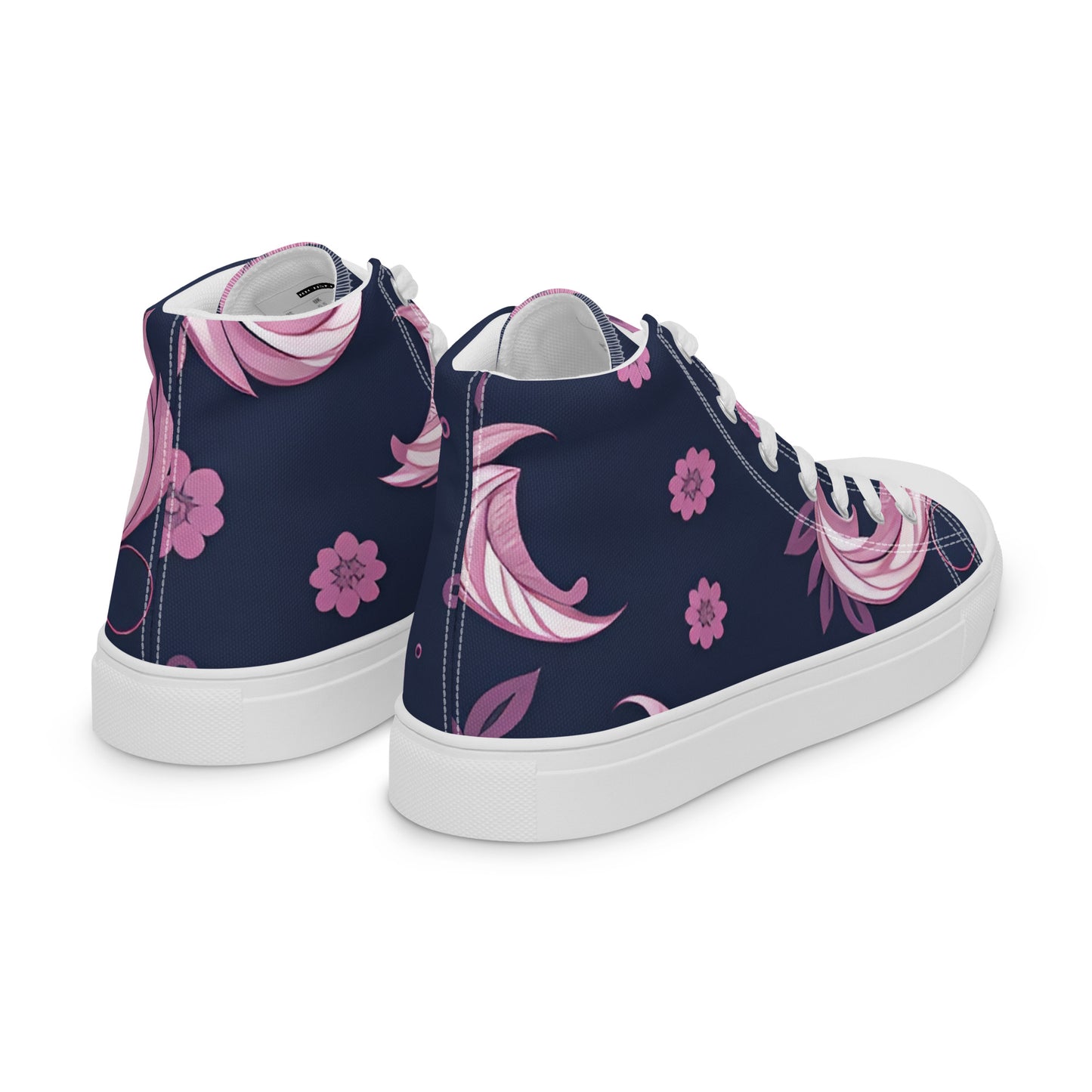 Women’s high top canvas shoes