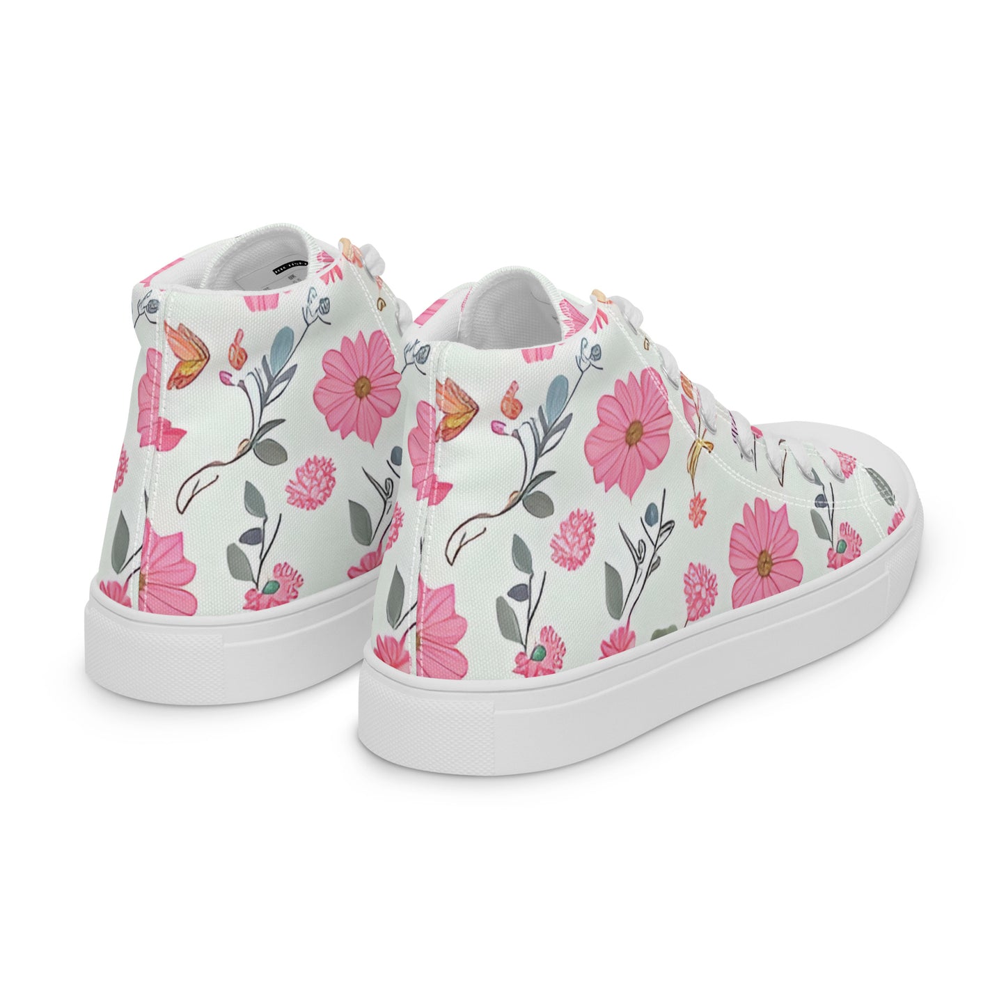 Women’s high top canvas shoes