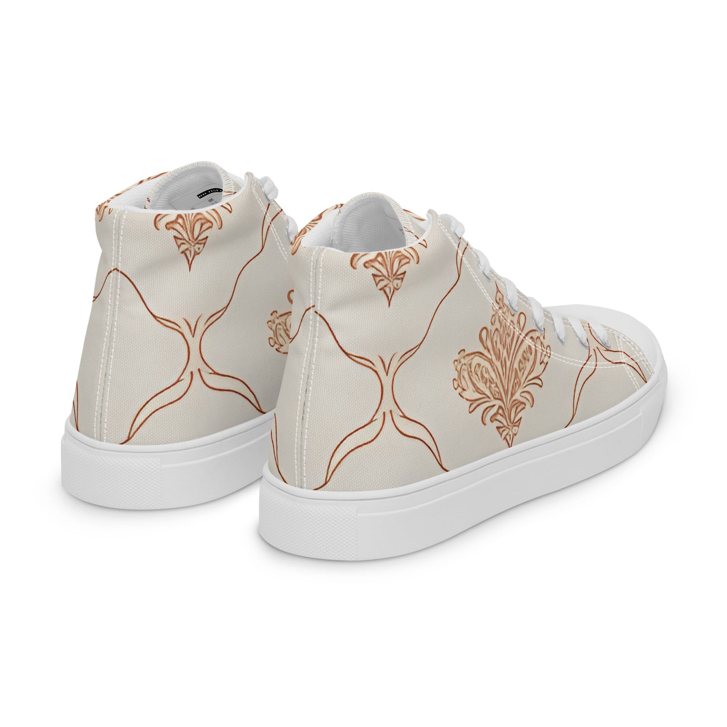 Women’s high top canvas shoes