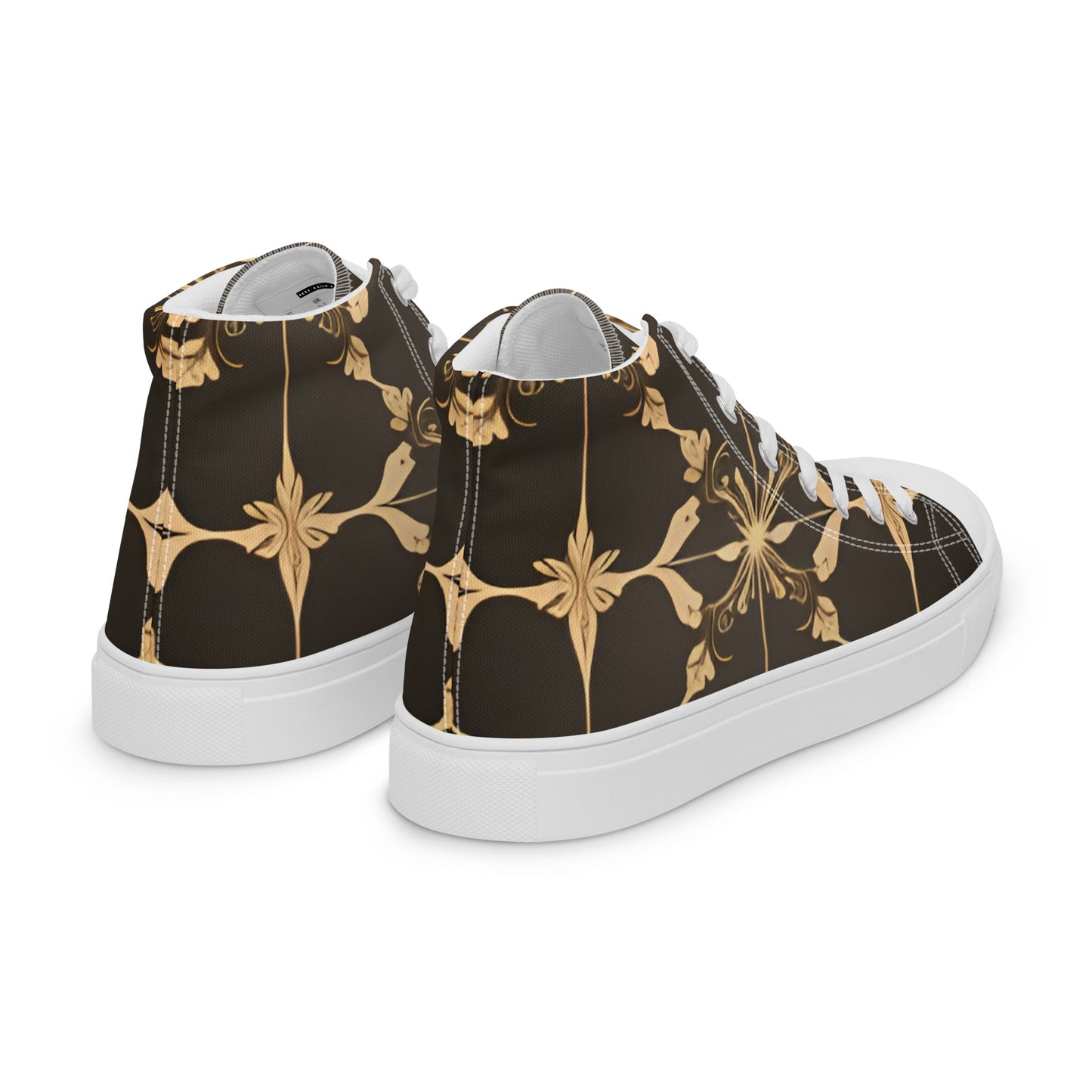 Women’s high top canvas shoes