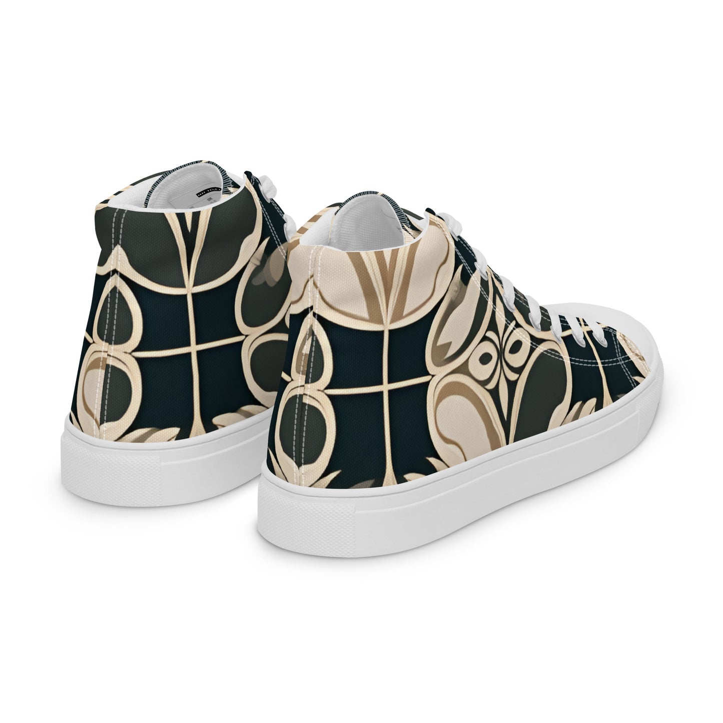 Women’s high top canvas shoes