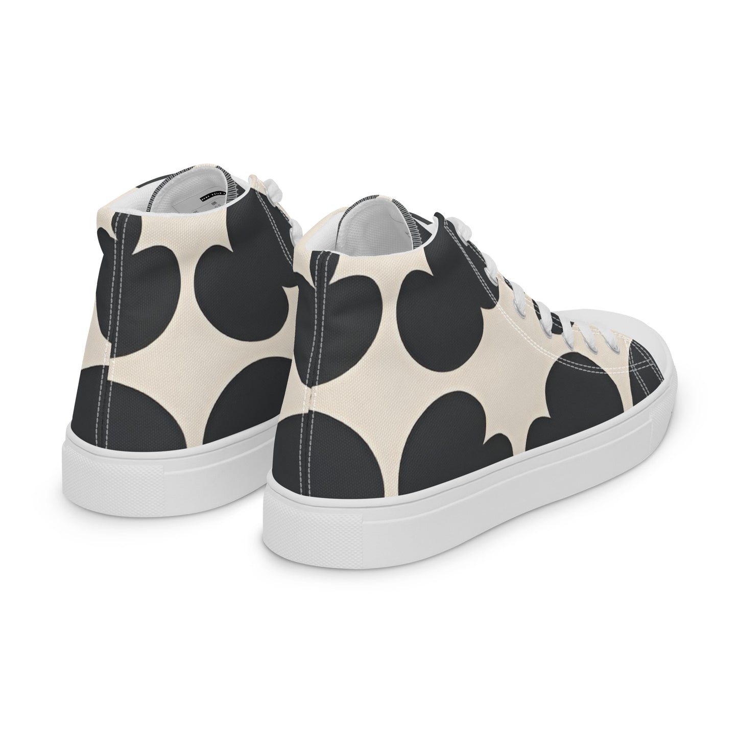 Women’s high top canvas shoes