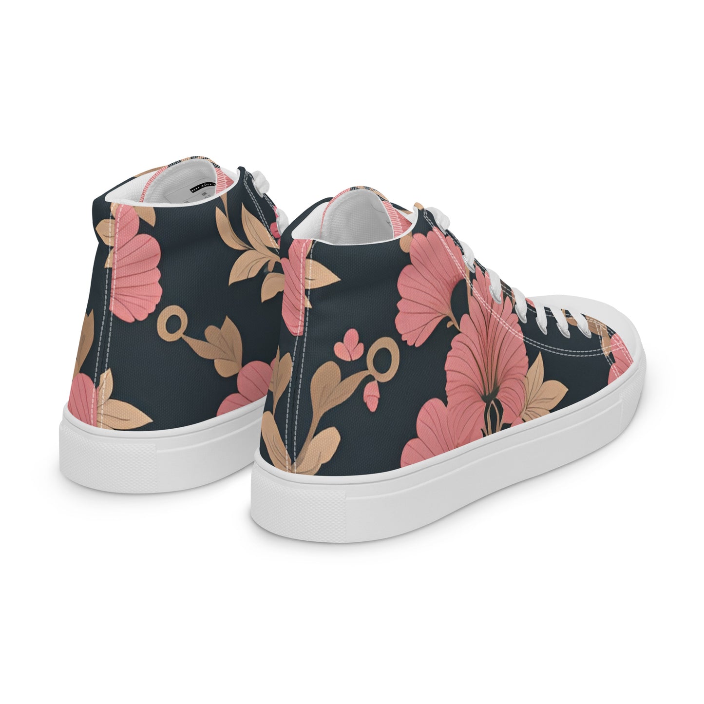 Women’s high top canvas shoes