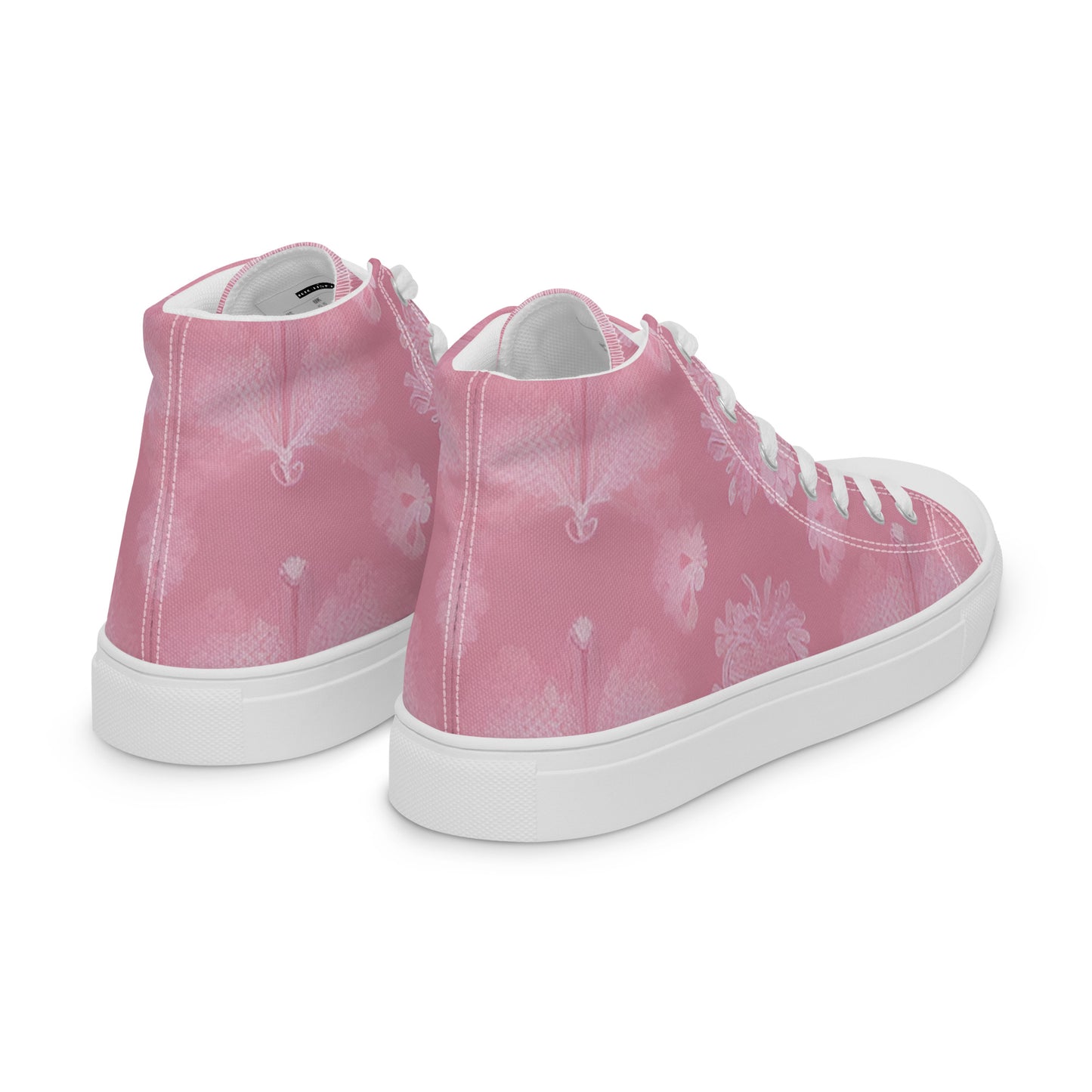 Women’s high top canvas shoes