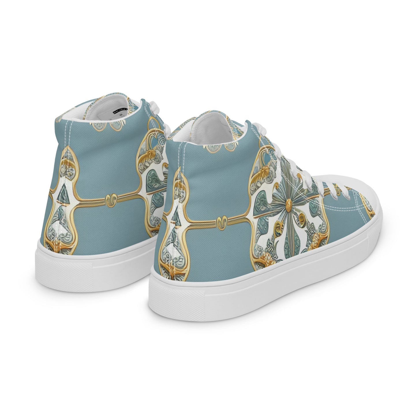 Women’s high top canvas shoes