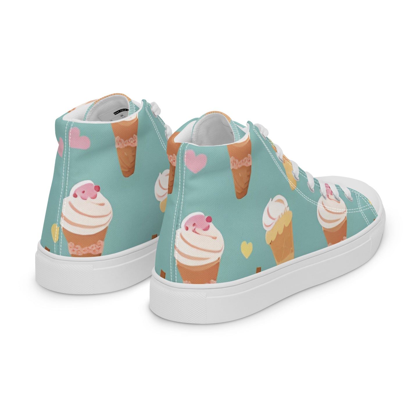 Women’s high top canvas shoes