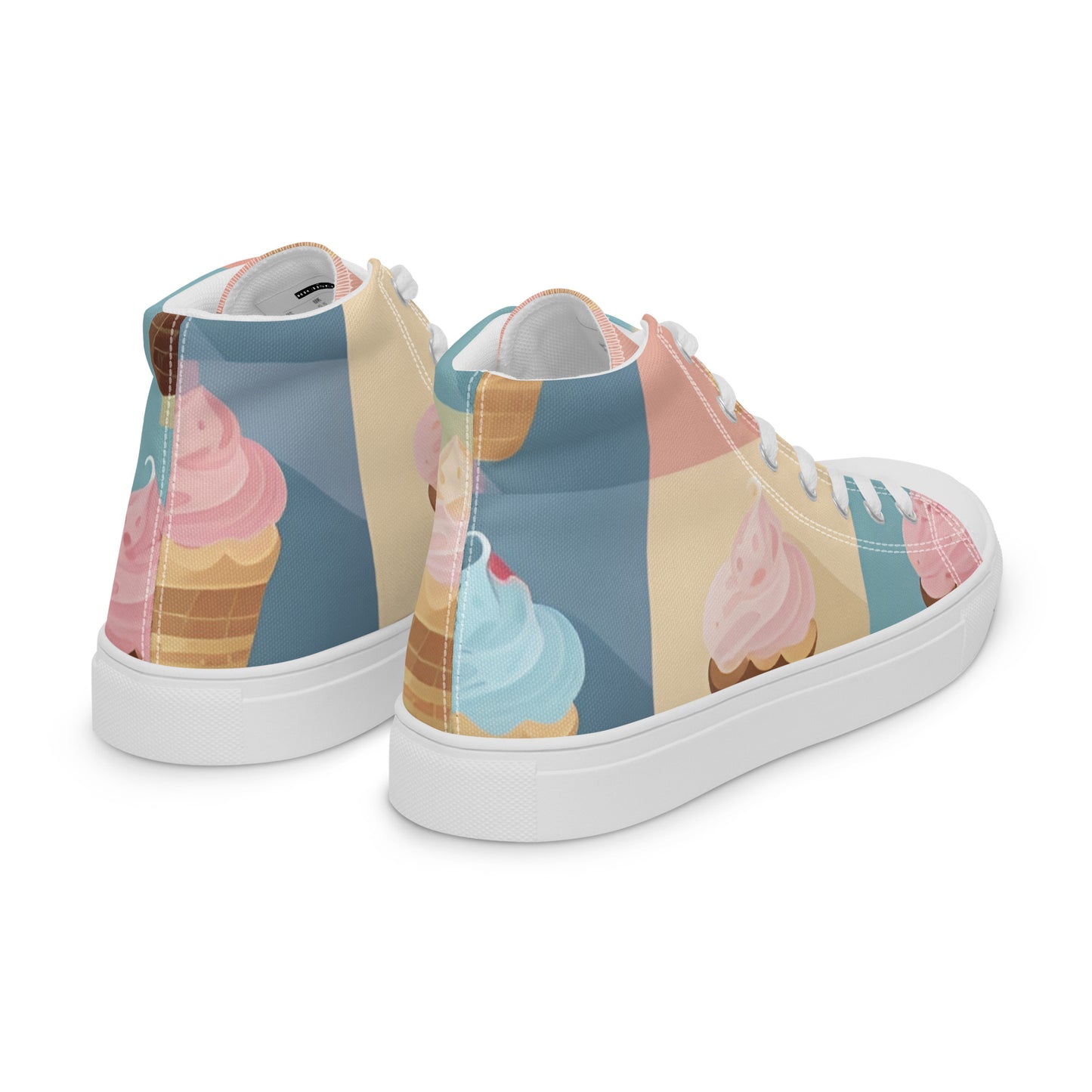 Women’s high top canvas shoes