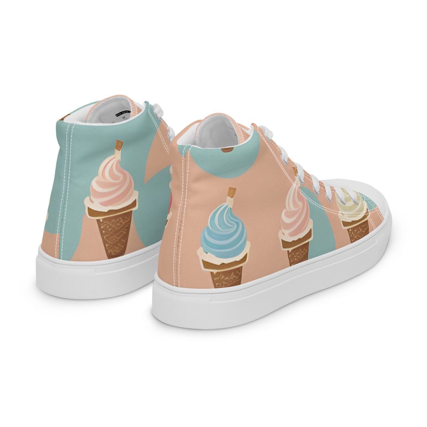 Women’s high top canvas shoes