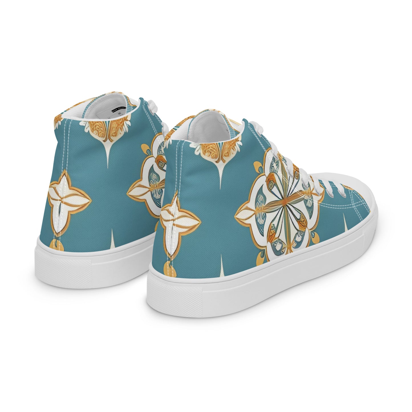 Women’s high top canvas shoes