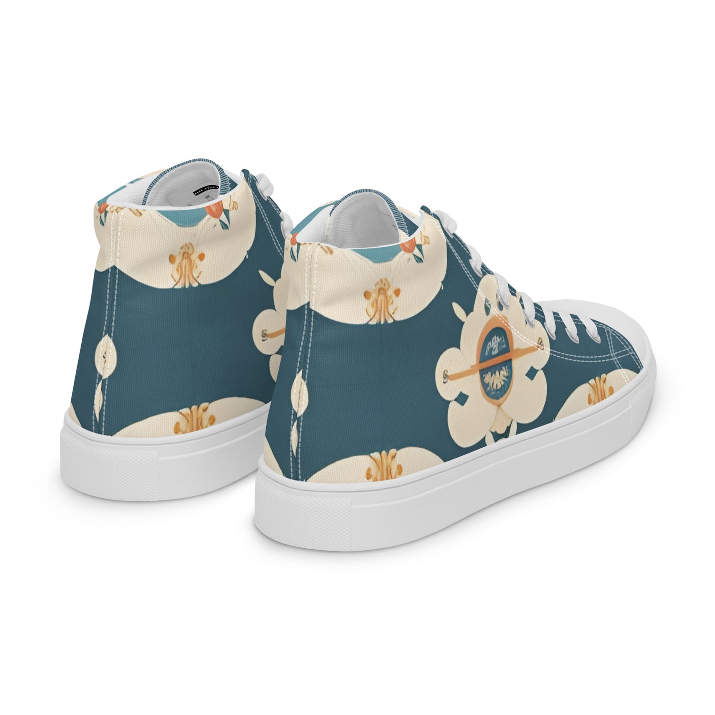 Women’s high top canvas shoes