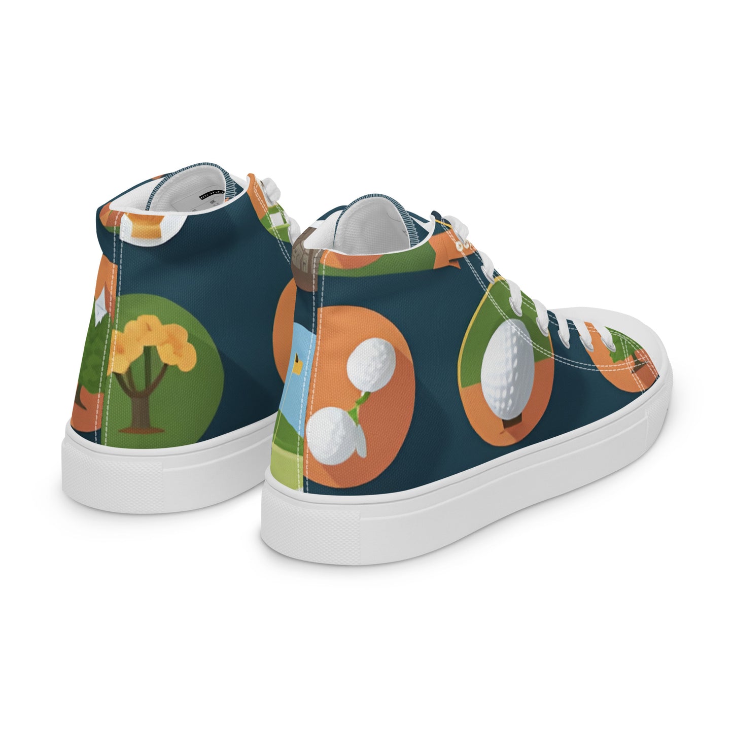 Women’s high top canvas shoes