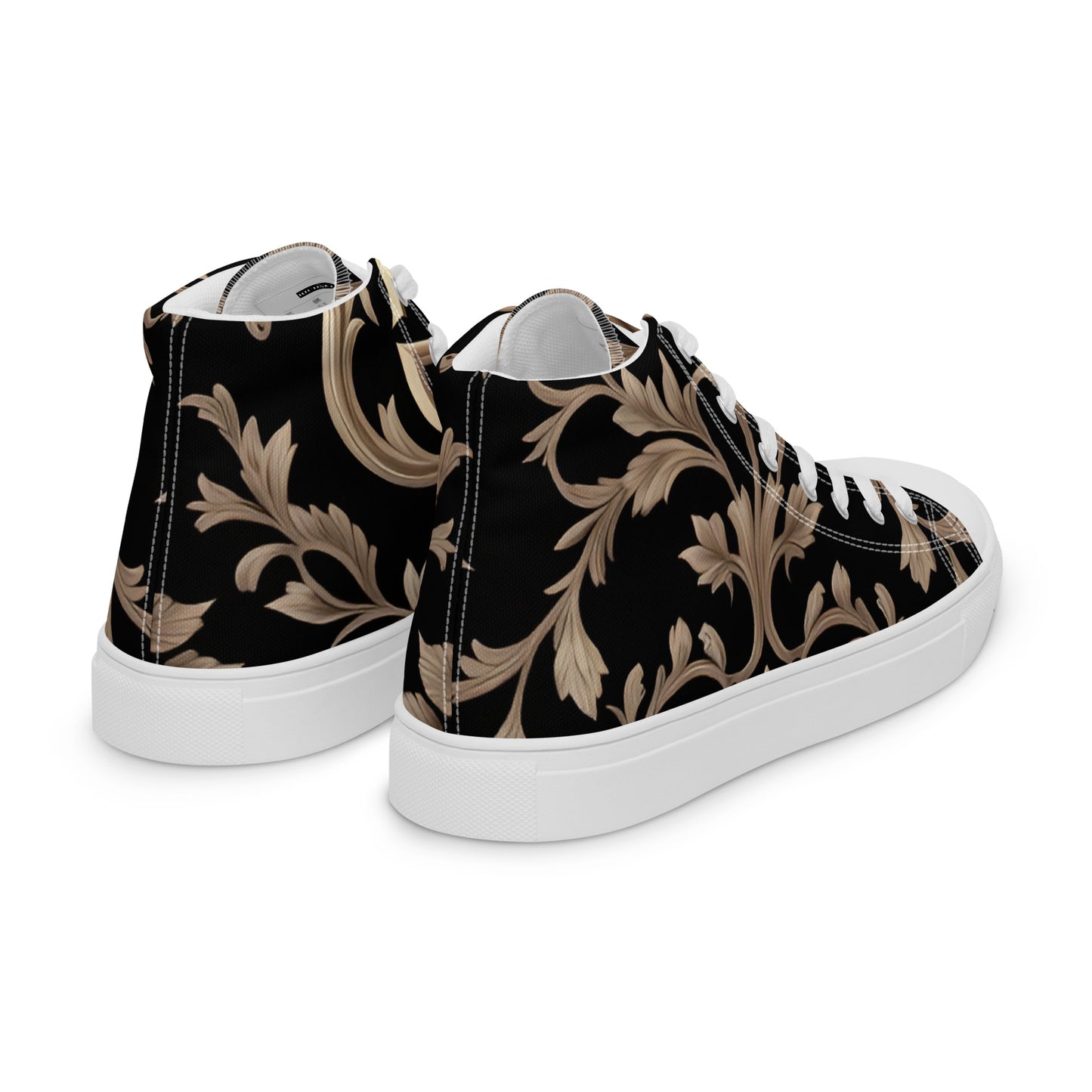 Women’s high top canvas shoes