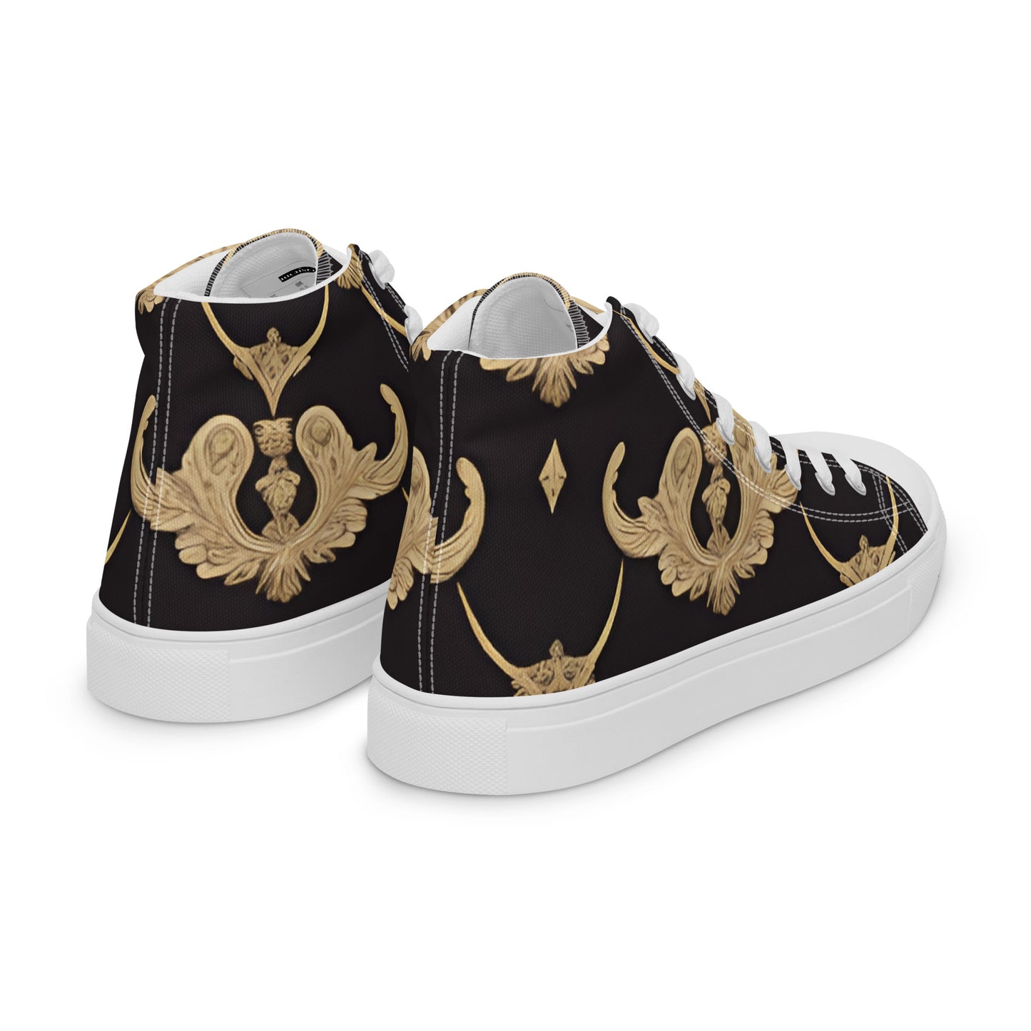 Women’s high top canvas shoes