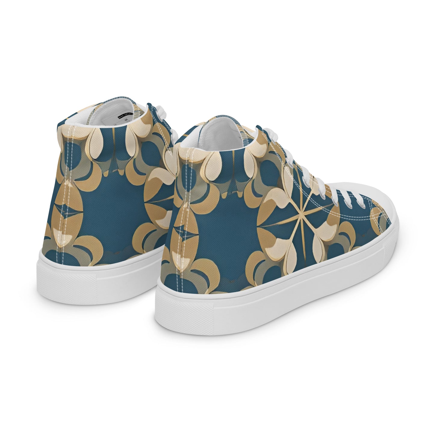 Women’s high top canvas shoes